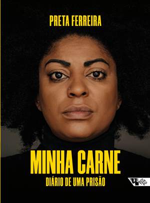 Preta Ferreira conta, na apresentação do livro, a inesperada visita que recebeu da ativista Angela Davis