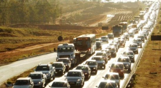 Uma cidade só para os carros