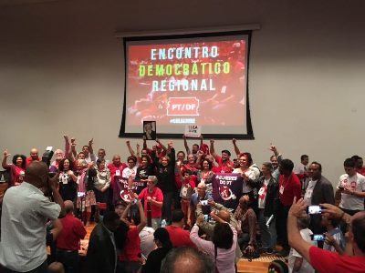 No encontro do PT-DF foram definidos 26 candidatos a deputado distrital e 16 a deputado federal. A lista completa será divulgada em breve.
