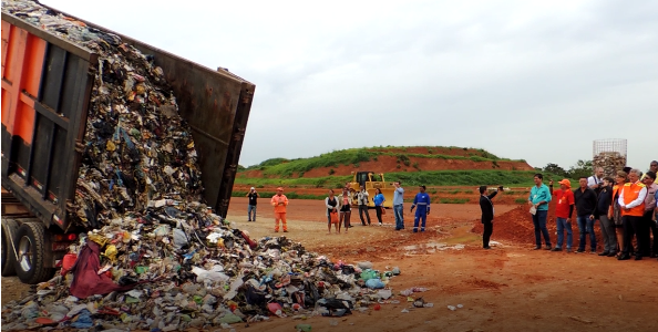 Aterro Sanitário de Brasília recebe os primeiros rejeitos